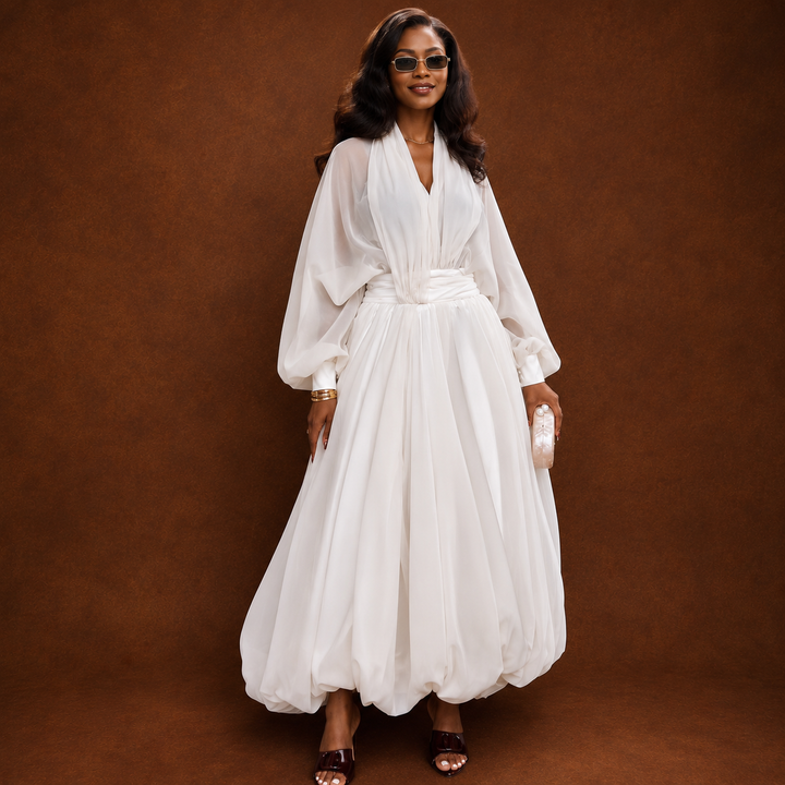 Celeste Maxi Bubble Dress
