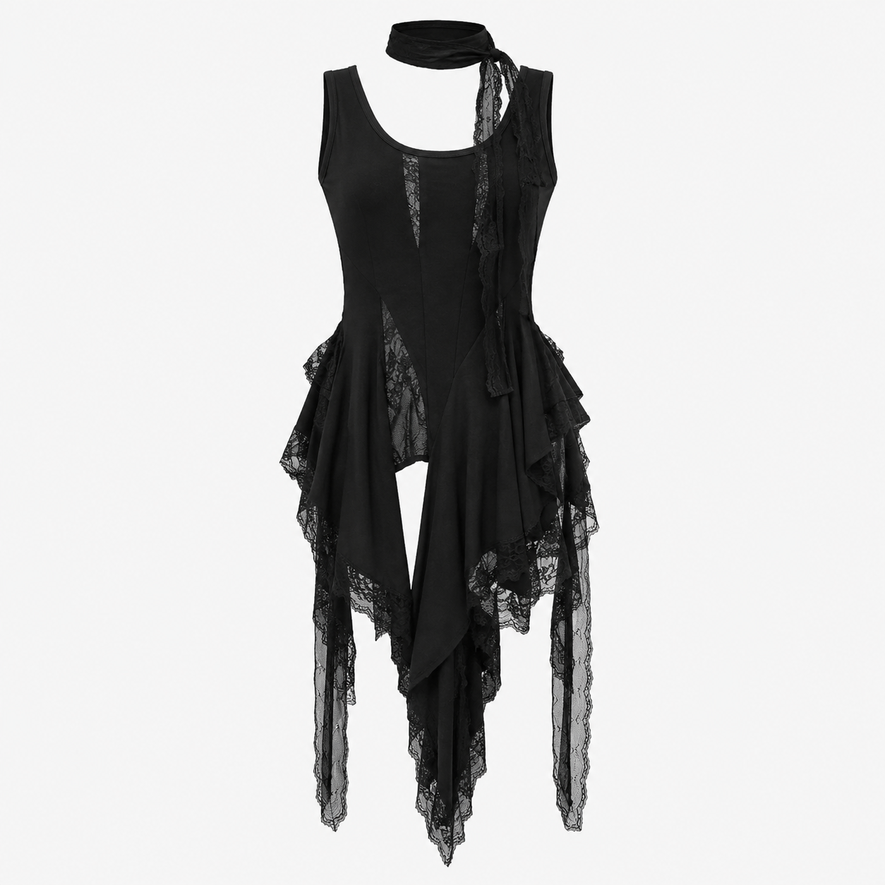 Lace Sleeveless Top
