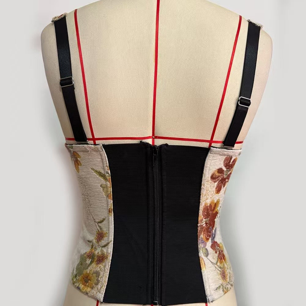 Garden Corset Top