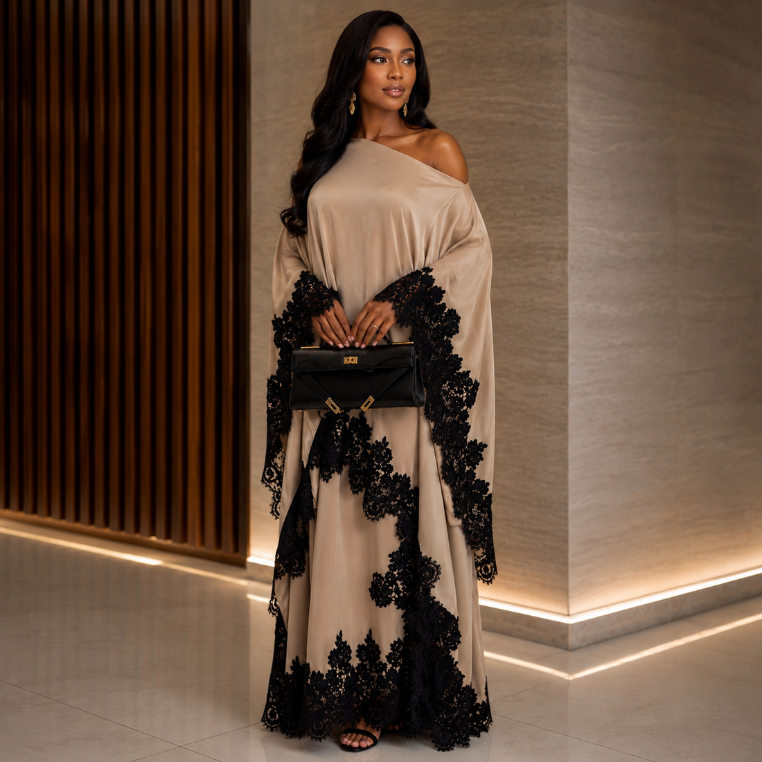 Regal Two Piece Kaftan Set