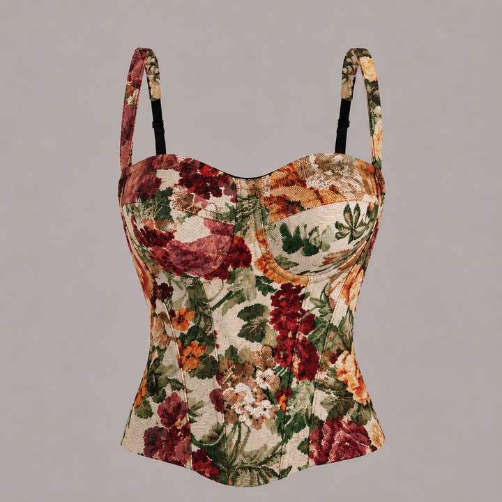 Garden Corset Top