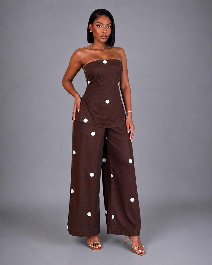 Amina Polka Dot Set