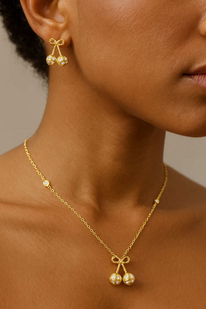 Crystal Cheery Charm Set