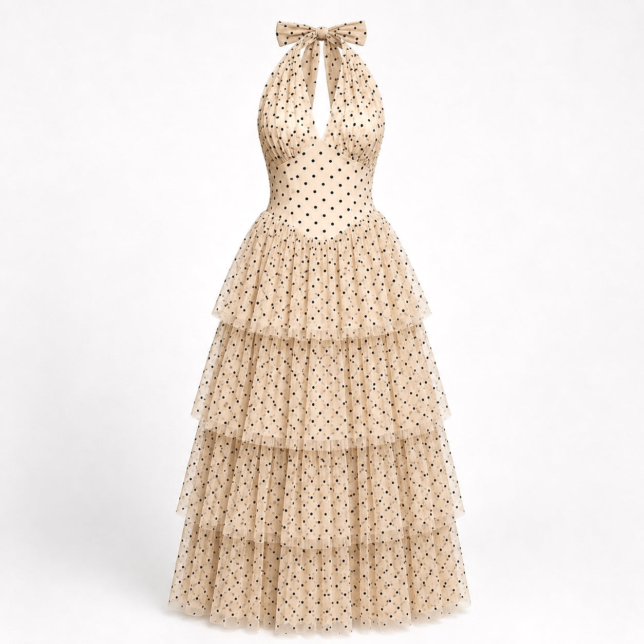 Polka Maxi Dress
