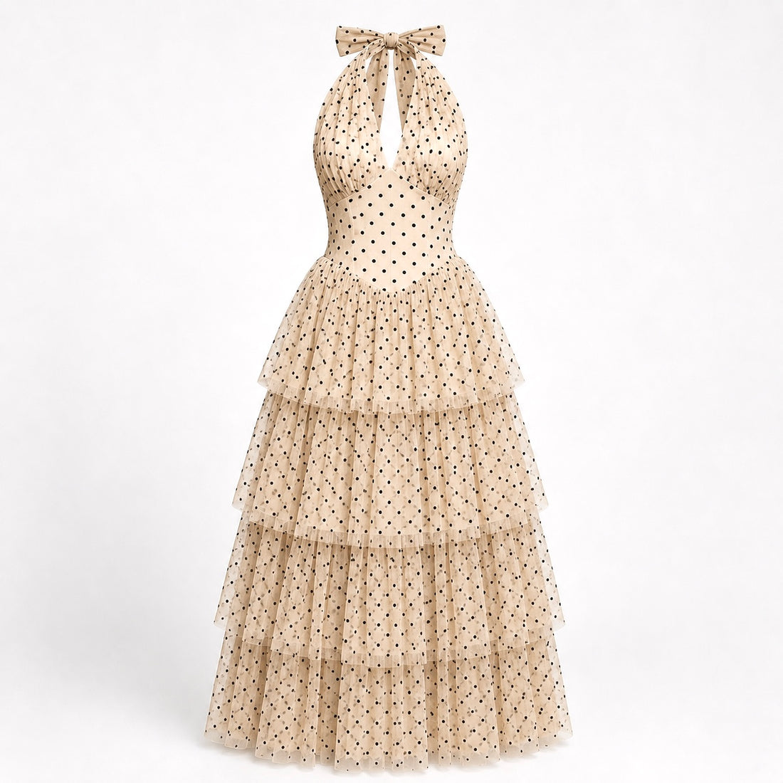 Polka Maxi Dress