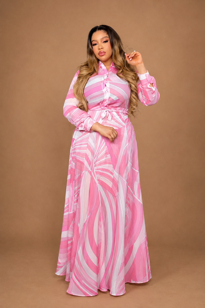 Blush Harmony Maxi Set