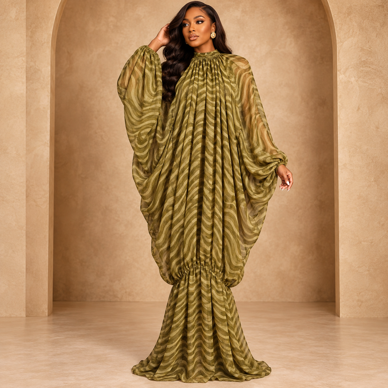 Zebra Maxi Dress