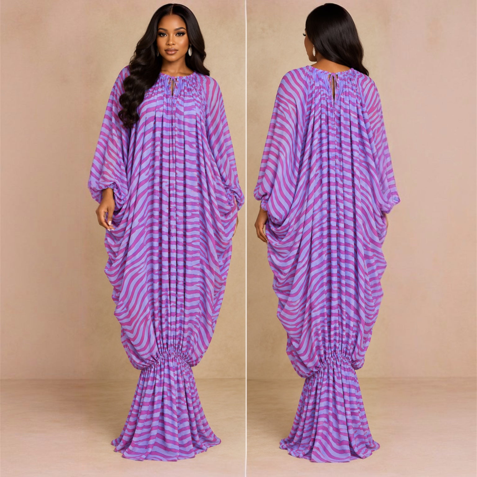 Zebra Maxi Dress