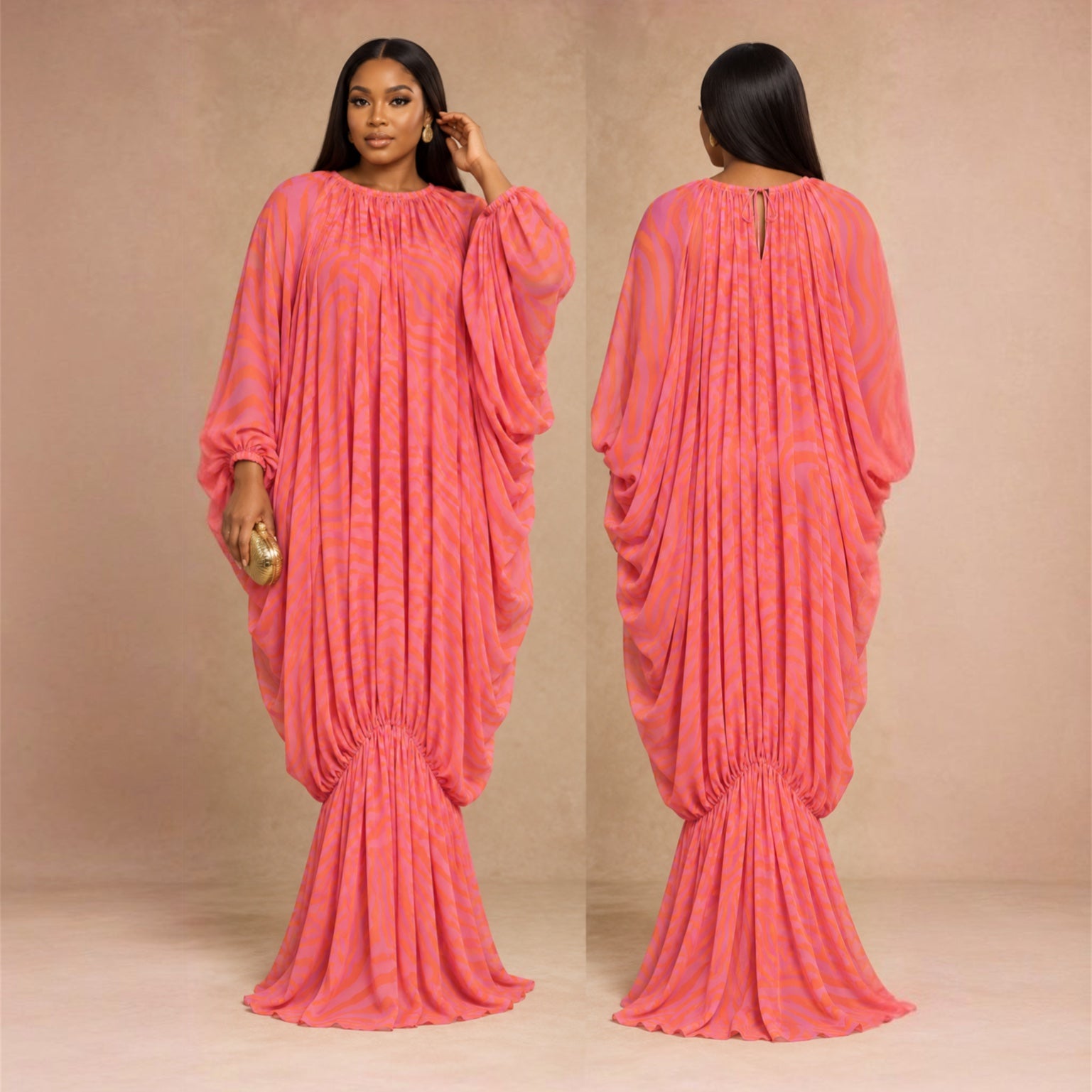 Zebra Maxi Dress
