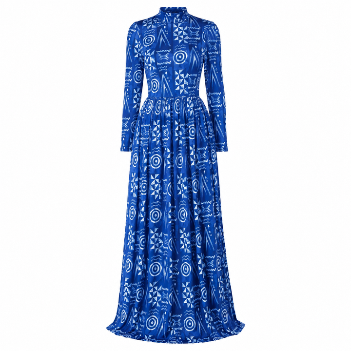 Ocean Blue Maxi Dress