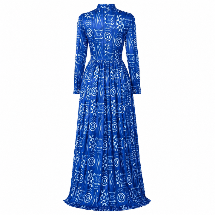 Ocean Blue Maxi Dress