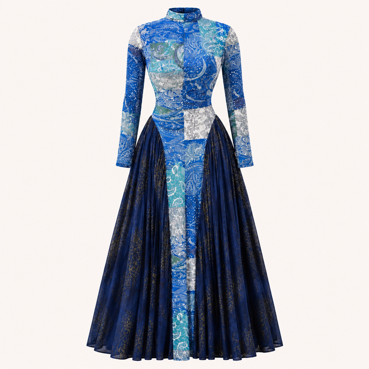 Sky Patch Dress