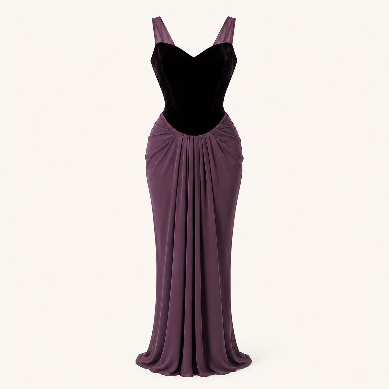 Zainab Draped Gown