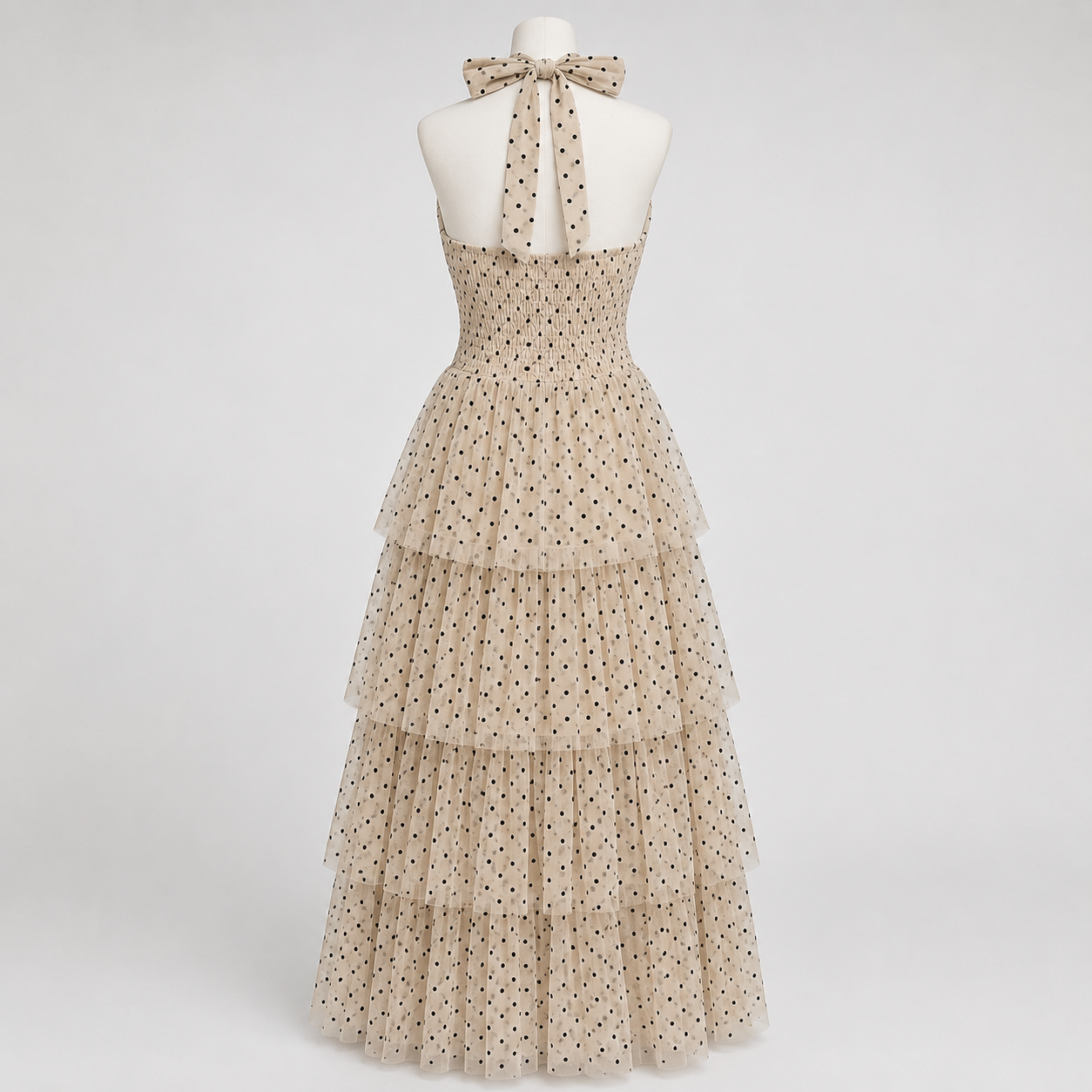 Polka Maxi Dress
