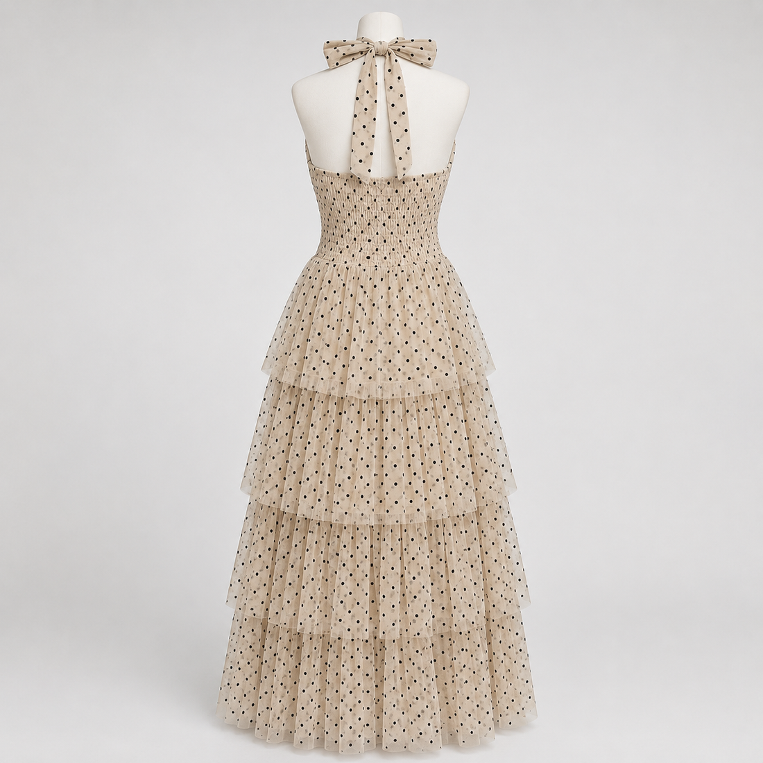 Polka Maxi Dress