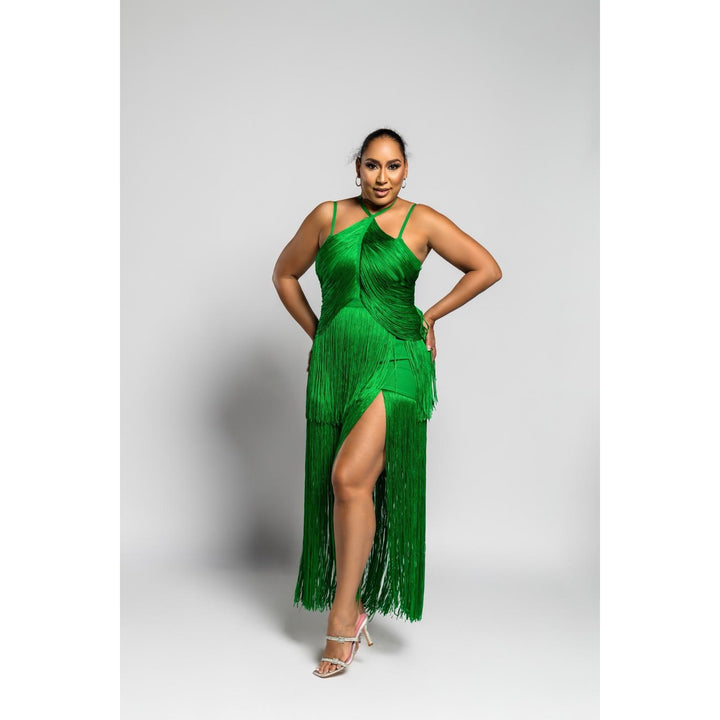 Zuri Emerald Dress